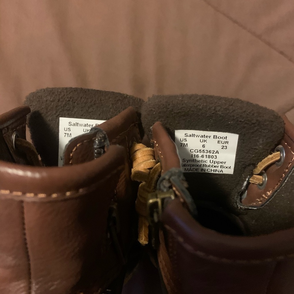 Saltwater Sperry Boots